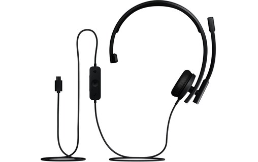 Micro-casque Logitech H570e (MS Teams) Mono, Noir - USB-C