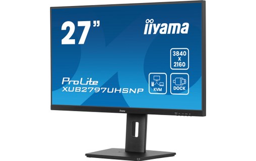 Écran 27" iiyama ProLite XUB2797UHSNP-B1 - 4K