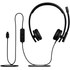 Micro-casque Logitech H570e (MS Teams) Stéréo, Noir - USB-C