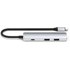 Dock USB-C 4 ports - Satechi 4-in-1 Adapter - Argent - HDMI 4K + USB