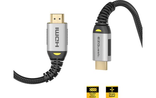 Câble HDMI 2.1 8K 60 Hz 2 m - EZQuest C20010