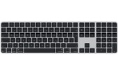 Apple Magic Keyboard avec Touch ID et pavé numérique (2024) - Noir - Allemand