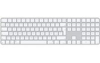 Apple Magic Keyboard avec Touch ID et pavé numérique (2024) - Blanc