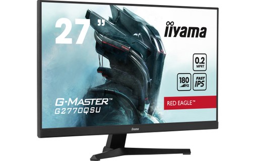 Écran Gaming 27" iiyama G-MASTER G2770QSU-B6 - 180 Hz