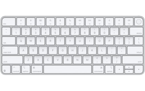 Apple Magic Keyboard avec Touch ID (2024) - Blanc - Anglais US