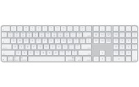 Apple Magic Keyboard avec Touch ID et pavé numérique (2024) - Blanc - Anglais US