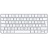 Apple Magic Keyboard avec Touch ID (2024) - Blanc - Anglais