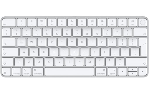Apple Magic Keyboard avec Touch ID (2024) - Blanc - Anglais