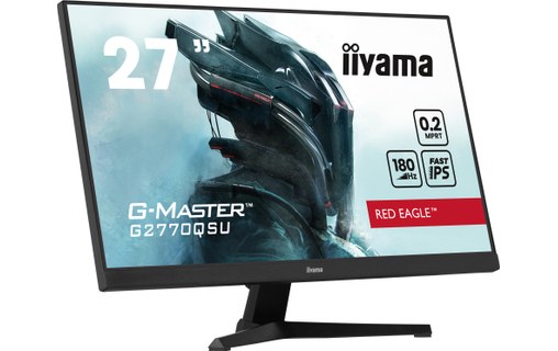 Écran Gaming 27" iiyama G-MASTER G2770QSU-B6 - 180 Hz