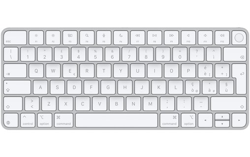 Apple Magic Keyboard avec Touch ID (2024) - Blanc - Italien