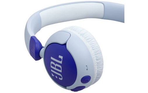 Casque gaming sans fil JBL Junior 320BT pour enfants, Bleu - Bluetooth