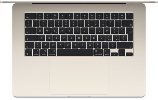 Apple MacBook Air 15" M3 2024 8/10 coeurs SSD 512 Go 24 Go Lumière stellaire