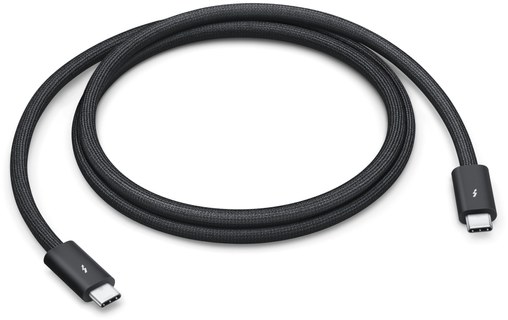 Câble Thunderbolt 5 Apple - 120 Gbit/s 240 W - 1 m - Noir