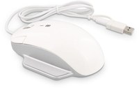 Souris LMP Elite Pro USB-C et USB - Blanche - Ergonomique
