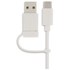 Souris LMP Elite Pro USB-C et USB - Blanche - Ergonomique