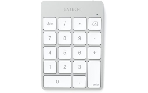Pavé numérique Bluetooth Satechi Slim Wireless - Argent