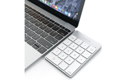 Pavé numérique Bluetooth Satechi Slim Wireless - Argent