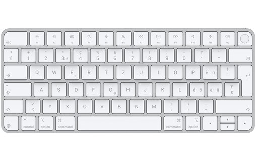 Apple Magic Keyboard avec Touch ID (2024) - Blanc - Suisse