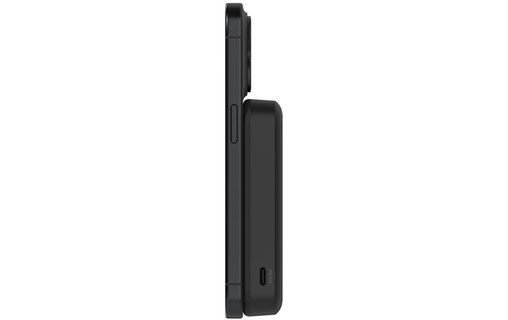 Batterie externe magnétique 8K avec Qi2 15 W - Belkin BoostCharge Pro noire