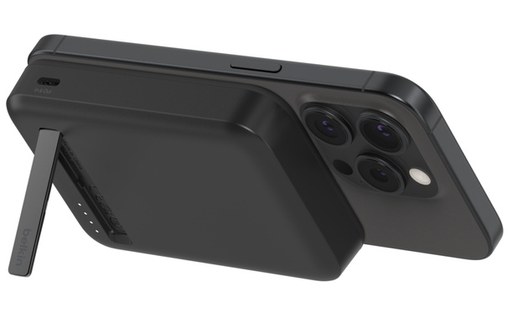 Batterie externe magnétique 8K avec Qi2 15 W - Belkin BoostCharge Pro noire