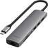 Dock USB-C 7 ports - Satechi 7-in-1 Adapter - Gris sidéral - HDMI 4K + RJ45