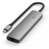 Dock USB-C 7 ports - Satechi 7-in-1 Adapter - Gris sidéral - HDMI 4K + RJ45