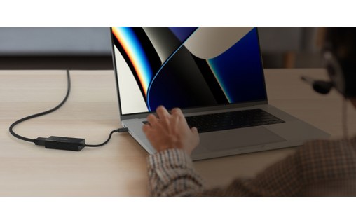 Adaptateur USB-C vers RJ45 Ethernet 2,5 Gbit/s - Belkin Connect - Noir