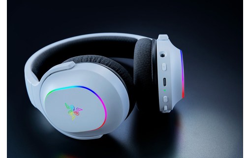 Casque gaming sans fil Razer Barracuda X Chroma, Blanc - Bluetooth
