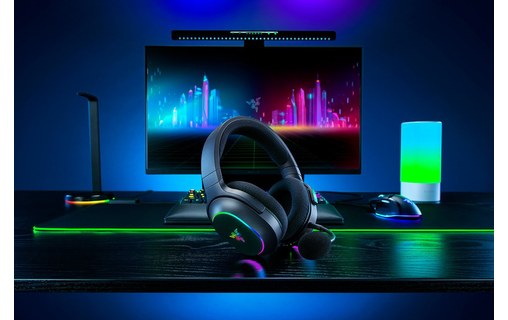 Casque gaming sans fil Razer Barracuda X Chroma, Noir - Bluetooth