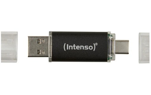 Clé USB-C et USB-A Intenso Twist Line 256 Go - USB 3.2