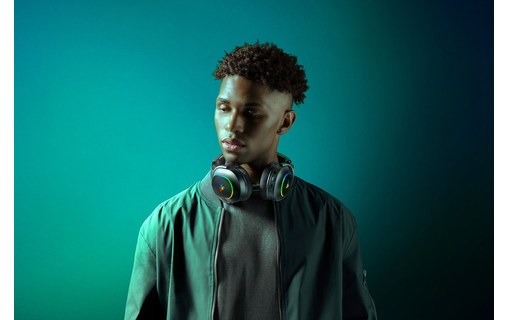 Casque gaming sans fil Razer Barracuda X Chroma, Noir - Bluetooth