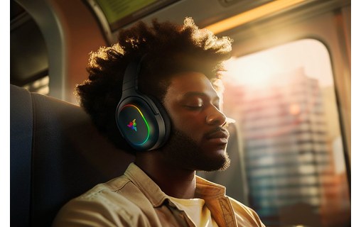 Casque gaming sans fil Razer Barracuda X Chroma, Noir - Bluetooth