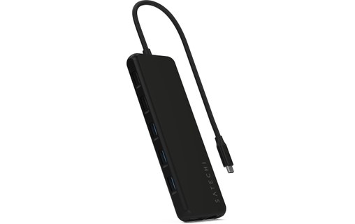 Dock USB-C 13 ports - Satechi 13-in-1 Triple Display Multiport Adapter - Noir