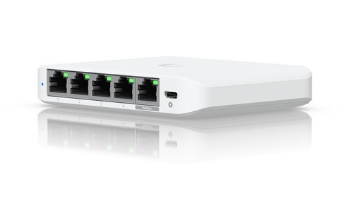 Switch Ethernet Ubiquiti UniFi Flex Mini 2.5G 5 ports - 2,5 GbE, Manageable, PoE
