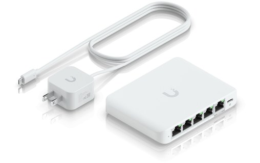 Switch Ethernet Ubiquiti UniFi Flex Mini 2.5G 5 ports - 2,5 GbE, Manageable, PoE