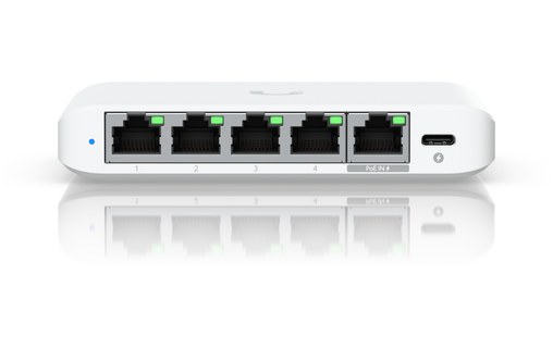 Switch Ethernet Ubiquiti UniFi Flex Mini 2.5G 5 ports - 2,5 GbE, Manageable, PoE