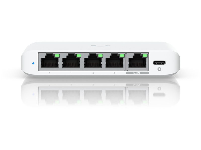 Switch Ethernet Ubiquiti UniFi Flex Mini 2.5G 5 ports - 2,5 GbE