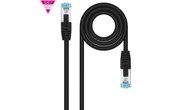 Nanocable Câble Réseau Cat.7 LSZH SFTP PIMF AWG26 50cm - Couleur Noir