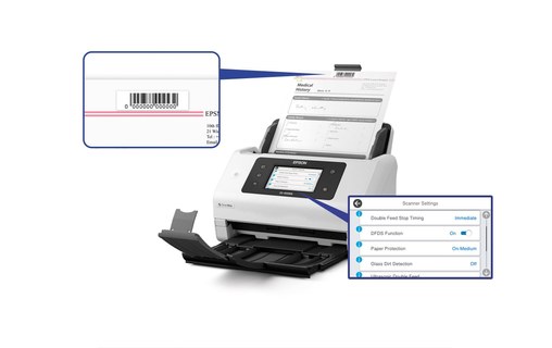 Scanner à défilement Epson WorkForce DS-900WN - WiFi, Ethernet