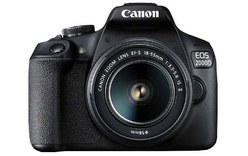 Appareil photo Reflex Canon EOS 2000D BK 18-55 IS II EU26 - APS-C 24,1 MP