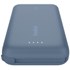 Batterie externe USB-C 10K (20 W, câble intégré) - Belkin BoostCharge Pro bleue