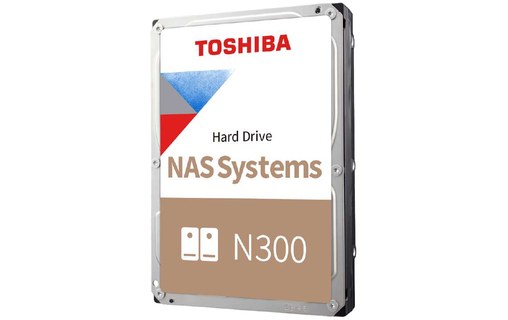 Toshiba N300 12 To - Disque dur 7200 tr/min pour NAS - HDWG51CUZSVA