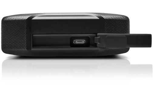 SanDisk G-DRIVE ArmorATD 6 To - Noir - Disque dur externe USB-C Thunderbolt 3