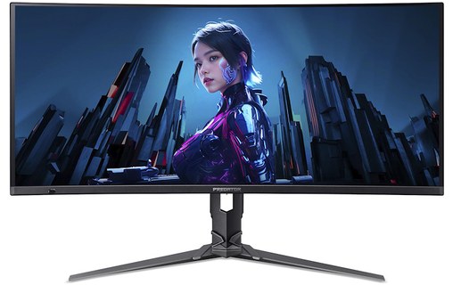 Écran Gaming Incurvé 34" Acer Predator UM.CXXEE.501 - QD OLED 240 Hz USB-C