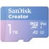 Carte microSDXC SanDisk Creator 1 To, UHS-I