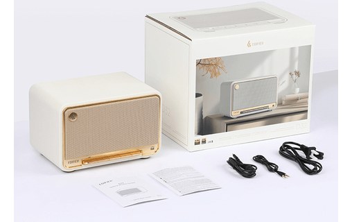 Enceinte connectée portable Edifier D32 - Blanche