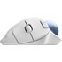 Souris sans fil Logitech Ergo M575S - Blanche - Ergonomique, Trackball