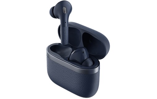 Écouteurs sans fil Edifier W260NC à réduction de bruit, Bleu foncé - Bluetooth