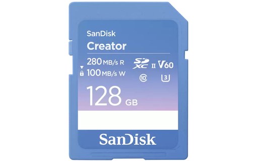 Carte SDXC SanDisk Creator 1 To, UHS-II