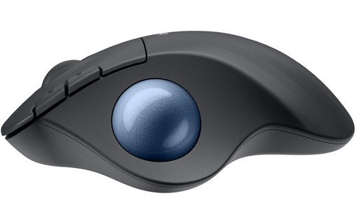 Souris sans fil Logitech Ergo M575S - Graphite - Ergonomique, Trackball